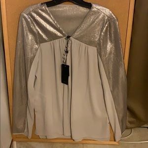 BCBGMAXAZRIA long sleeve blouse